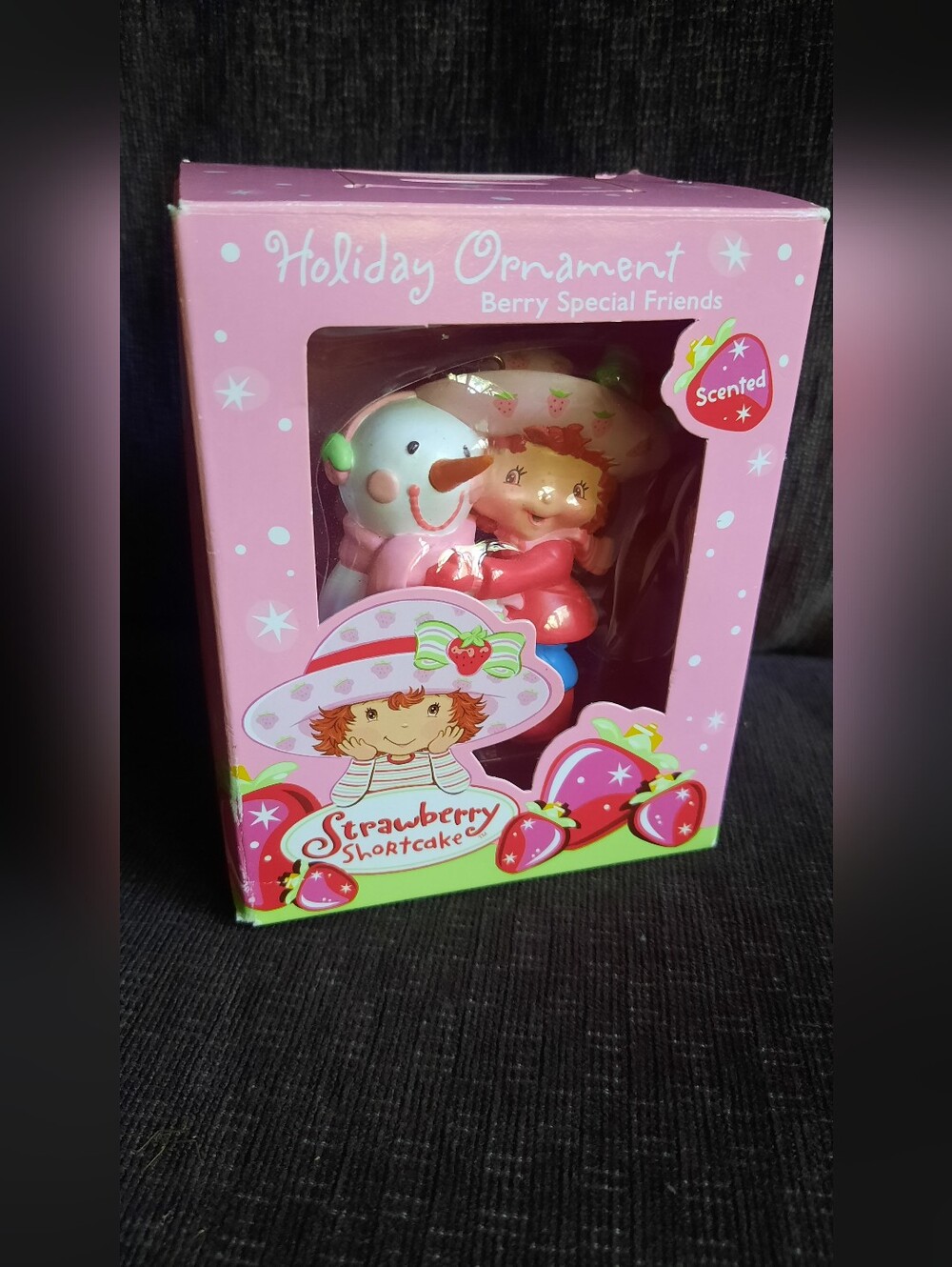 2004 Strawberry Shortcake Holiday Ornament Berry Special Friends NIB